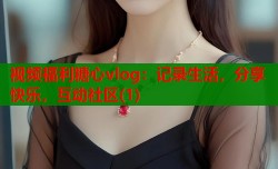 视频福利糖心vlog：记录生活，分享快乐，互动社区(1)