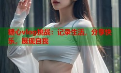 糖心vlog挑战：记录生活，分享快乐，展现自我