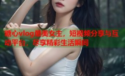 糖心vlog最美女主，短视频分享与互动平台，尽享精彩生活瞬间