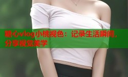 糖心vlog小桃视色：记录生活瞬间，分享视觉美学