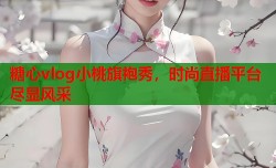 糖心vlog小桃旗袍秀，时尚直播平台尽显风采