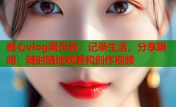 糖心vlog网页版：记录生活，分享瞬间，随时随地观看和创作视频