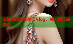 淑怡带你探索糖心Vlog，成人娱乐新体验