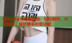 糖心vlog分享破解版：轻松制作、分享视频，解锁更多创意功能