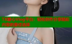 TX糖心Vlog平台：轻松创作分享精彩内容的最佳选择