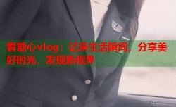 看糖心vlog：记录生活瞬间，分享美好时光，发现新视界
