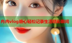 冉冉vlog糖心轻松记录生活精彩瞬间