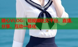 糖心VLOG：短视频社交平台，直播、分享、互动一体化