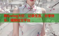 糖心vlog大巨：记录生活，分享快乐，视频社交平台