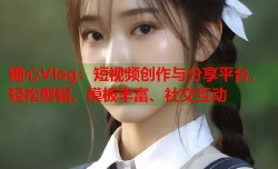 糖心Vlog：短视频创作与分享平台，轻松剪辑、模板丰富、社交互动