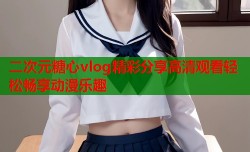 二次元糖心vlog精彩分享高清观看轻松畅享动漫乐趣