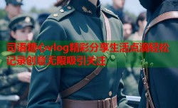 司语糖心vlog精彩分享生活点滴轻松记录创意无限吸引关注