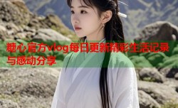 糖心官方vlog每日更新精彩生活记录与感动分享