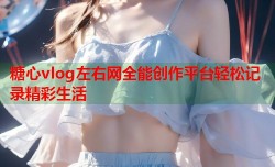 糖心vlog左右网全能创作平台轻松记录精彩生活
