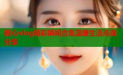 糖心vlog精彩瞬间合集温暖生活点滴分享