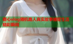 糖心vlog随机路人真实故事捕捉生活精彩瞬间
