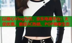 以糖心Vlog为引，京东电商平台：大促优惠、数码3C热销、POP商家生态
