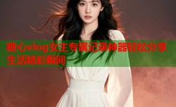 糖心vlog女主专属记录神器轻松分享生活精彩瞬间