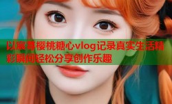 以宸荨樱桃糖心vlog记录真实生活精彩瞬间轻松分享创作乐趣