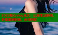 2023糖心vlog永久：记录生活瞬间，分享美好时光，永恒回忆