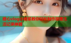 糖心vlog小糖浆教你轻松制作甜蜜生活记录神器