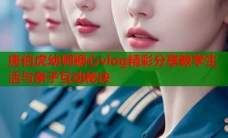 唐伯虎幼师糖心vlog精彩分享教学生活与亲子互动秘诀