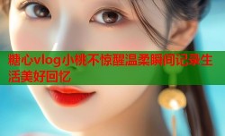 糖心vlog小桃不惊醒温柔瞬间记录生活美好回忆