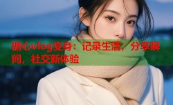 糖心vlog变身：记录生活，分享瞬间，社交新体验