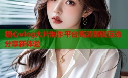 糖心vlog大片制作平台高清剪辑互动分享新体验
