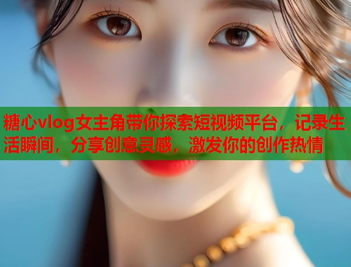 糖心vlog女主角带你探索短视频平台，记录生活瞬间，分享创意灵感，激发你的创作热情  第1张