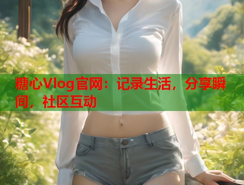 糖心Vlog官网：记录生活，分享瞬间，社区互动  第1张