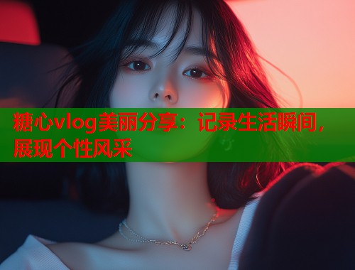 糖心vlog美丽分享：记录生活瞬间，展现个性风采  第1张