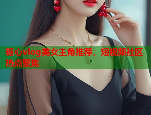 糖心vlog美女主角推荐，短视频社区热点聚焦  第2张