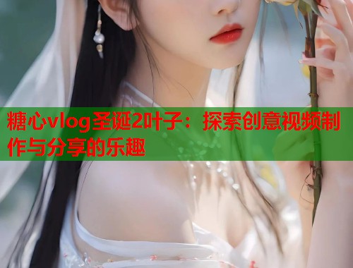 糖心vlog圣诞2叶子：探索创意视频制作与分享的乐趣  第1张