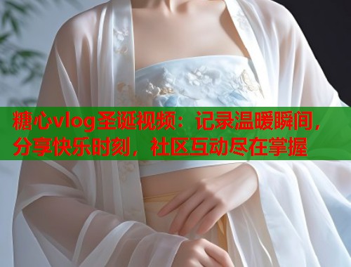 糖心vlog圣诞视频：记录温暖瞬间，分享快乐时刻，社区互动尽在掌握  第2张