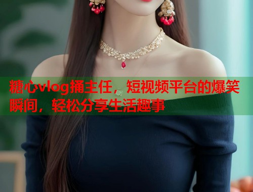 糖心vlog捅主任，短视频平台的爆笑瞬间，轻松分享生活趣事  第1张