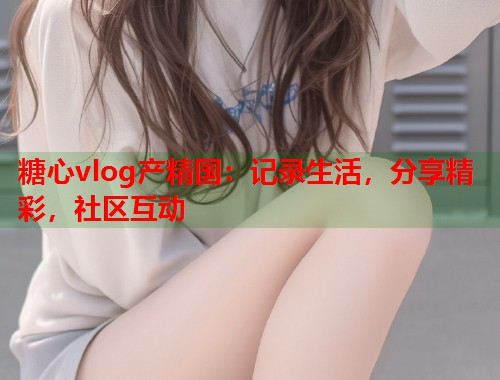 糖心vlog产精国：记录生活，分享精彩，社区互动  第2张