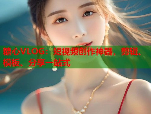 糖心VLOG：短视频创作神器，剪辑、模板、分享一站式  第1张