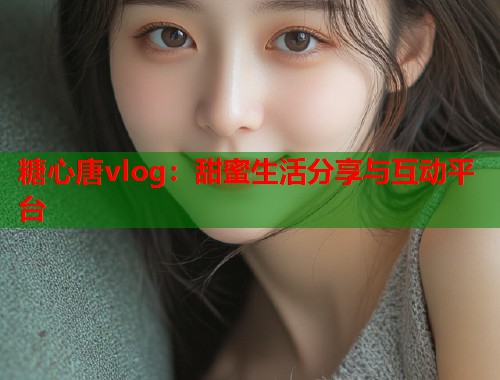 糖心唐vlog：甜蜜生活分享与互动平台  第1张