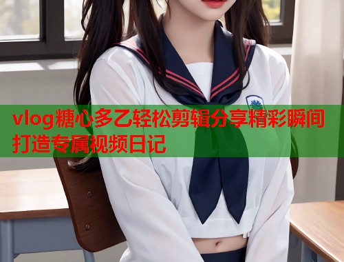 vlog糖心多乙轻松剪辑分享精彩瞬间打造专属视频日记  第1张
