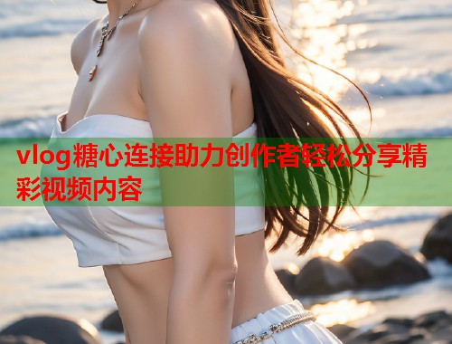 vlog糖心连接助力创作者轻松分享精彩视频内容  第1张