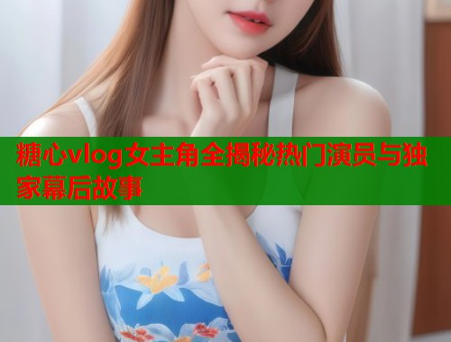 糖心vlog女主角全揭秘热门演员与独家幕后故事  第2张