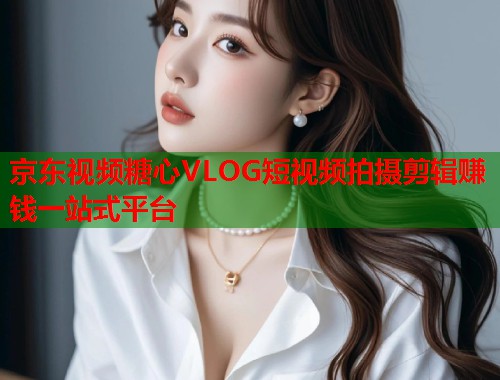 京东视频糖心VLOG短视频拍摄剪辑赚钱一站式平台  第1张