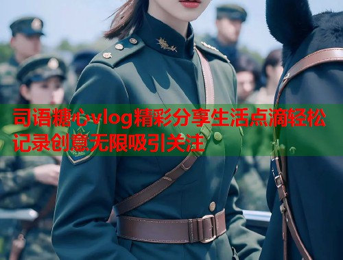 司语糖心vlog精彩分享生活点滴轻松记录创意无限吸引关注  第1张