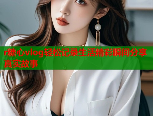 r糖心vlog轻松记录生活精彩瞬间分享真实故事  第1张