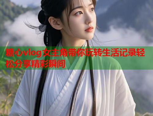 糖心vlog女主角带你玩转生活记录轻松分享精彩瞬间  第1张