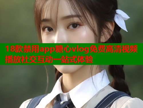 18款禁用app糖心vlog免费高清视频播放社交互动一站式体验  第1张