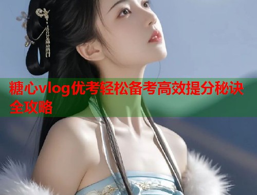 糖心vlog优考轻松备考高效提分秘诀全攻略  第1张