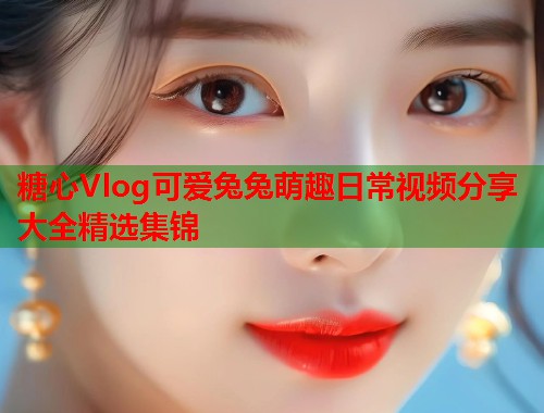 糖心Vlog可爱兔兔萌趣日常视频分享大全精选集锦  第1张