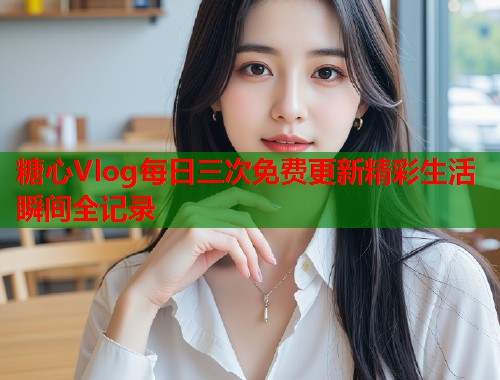 糖心Vlog每日三次免费更新精彩生活瞬间全记录  第1张